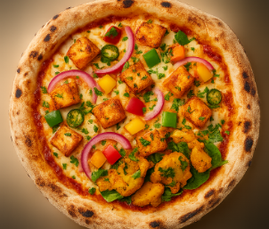 Tikka Paneer Pizza